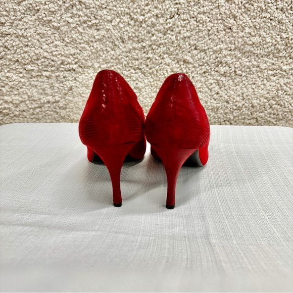 Nine West Women’s heels- Red Size 8 - Picture 6 of 10